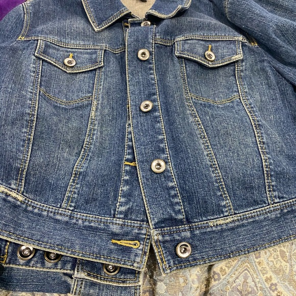 Loft Blue Jean Jacket - Picture 2 of 2